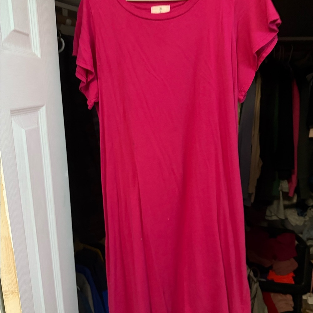 T.La Bright Pink Top